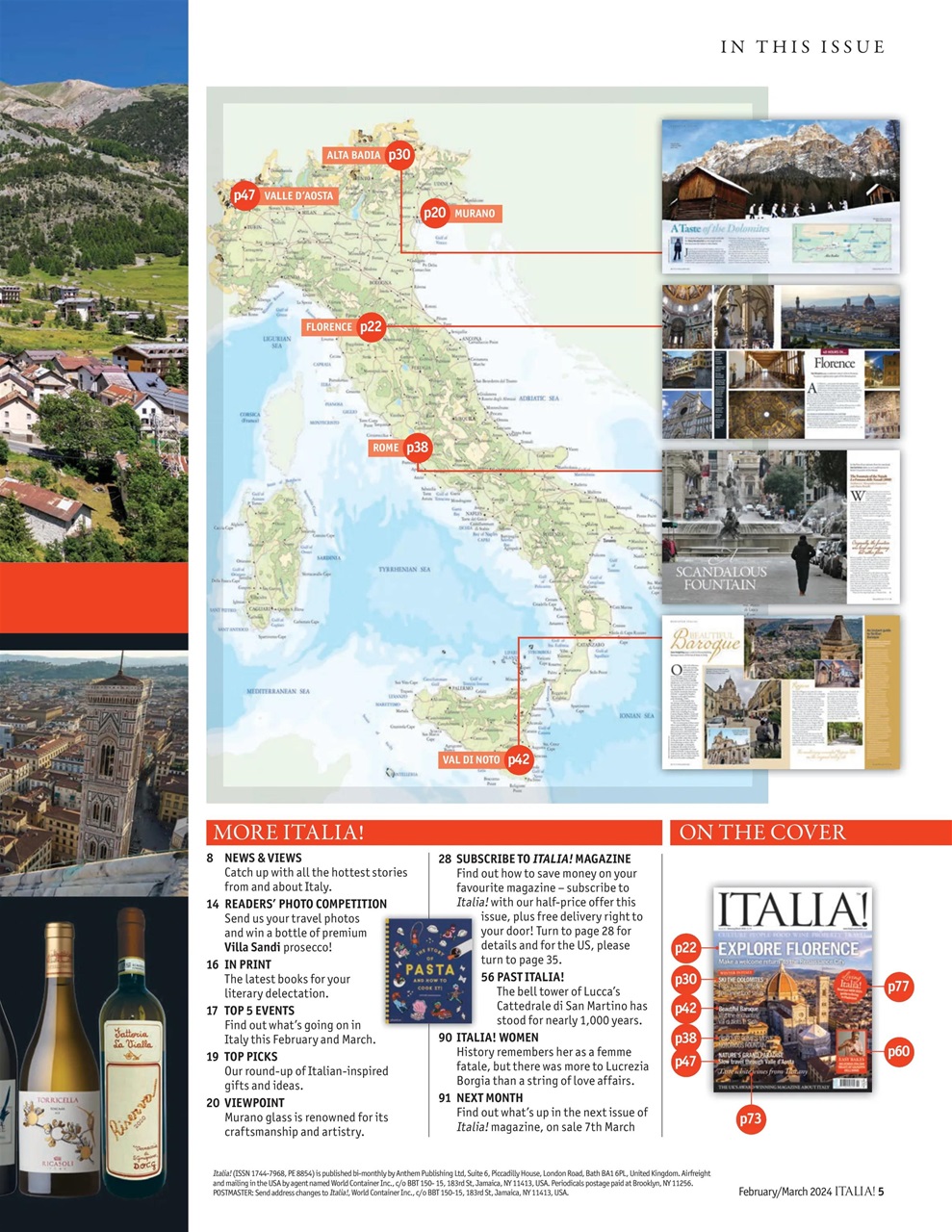 Italia! Preview Pages