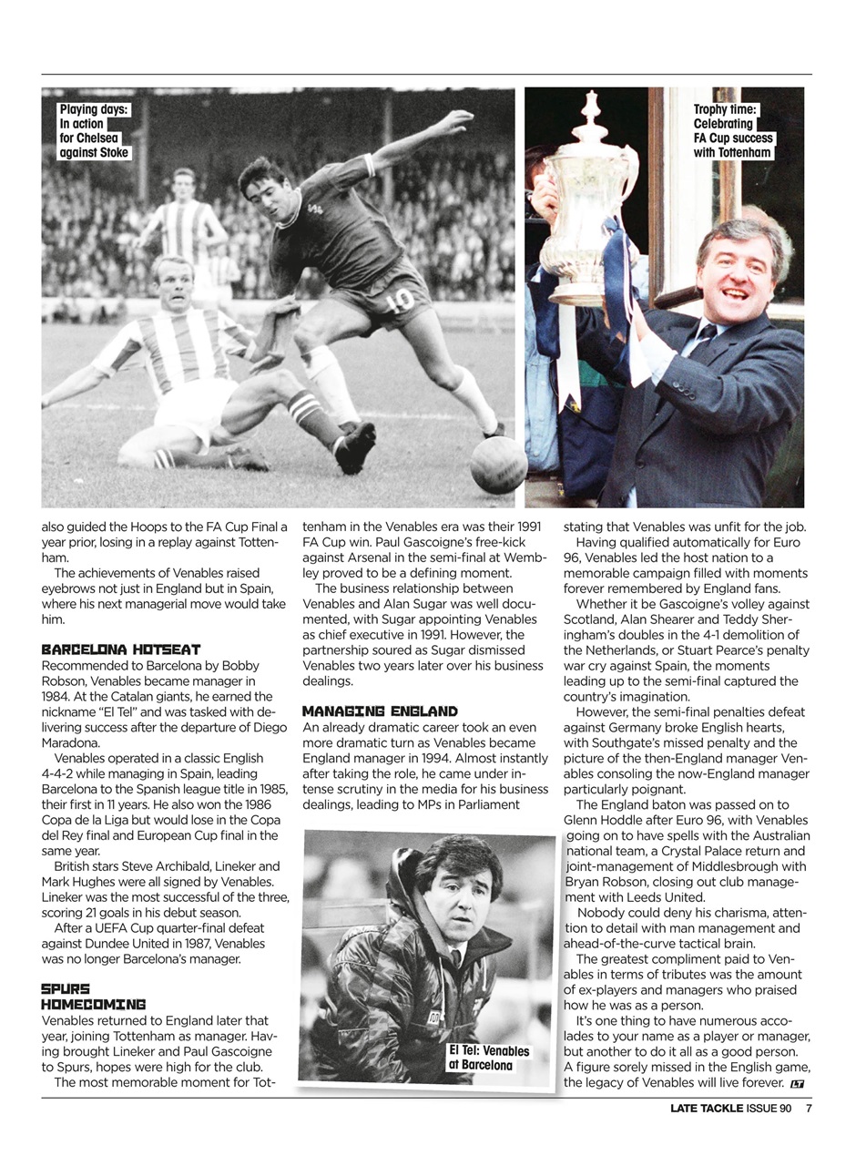 Late Tackle Football Magazine Preview Pages