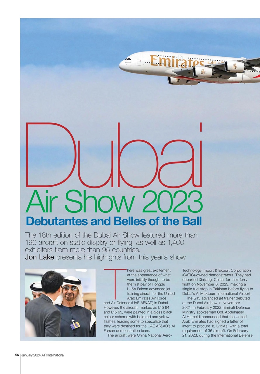 AIR International Preview Pages