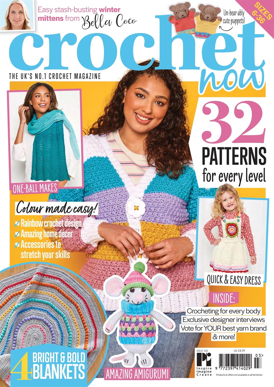 Crochet Now Magazine Preview Pages