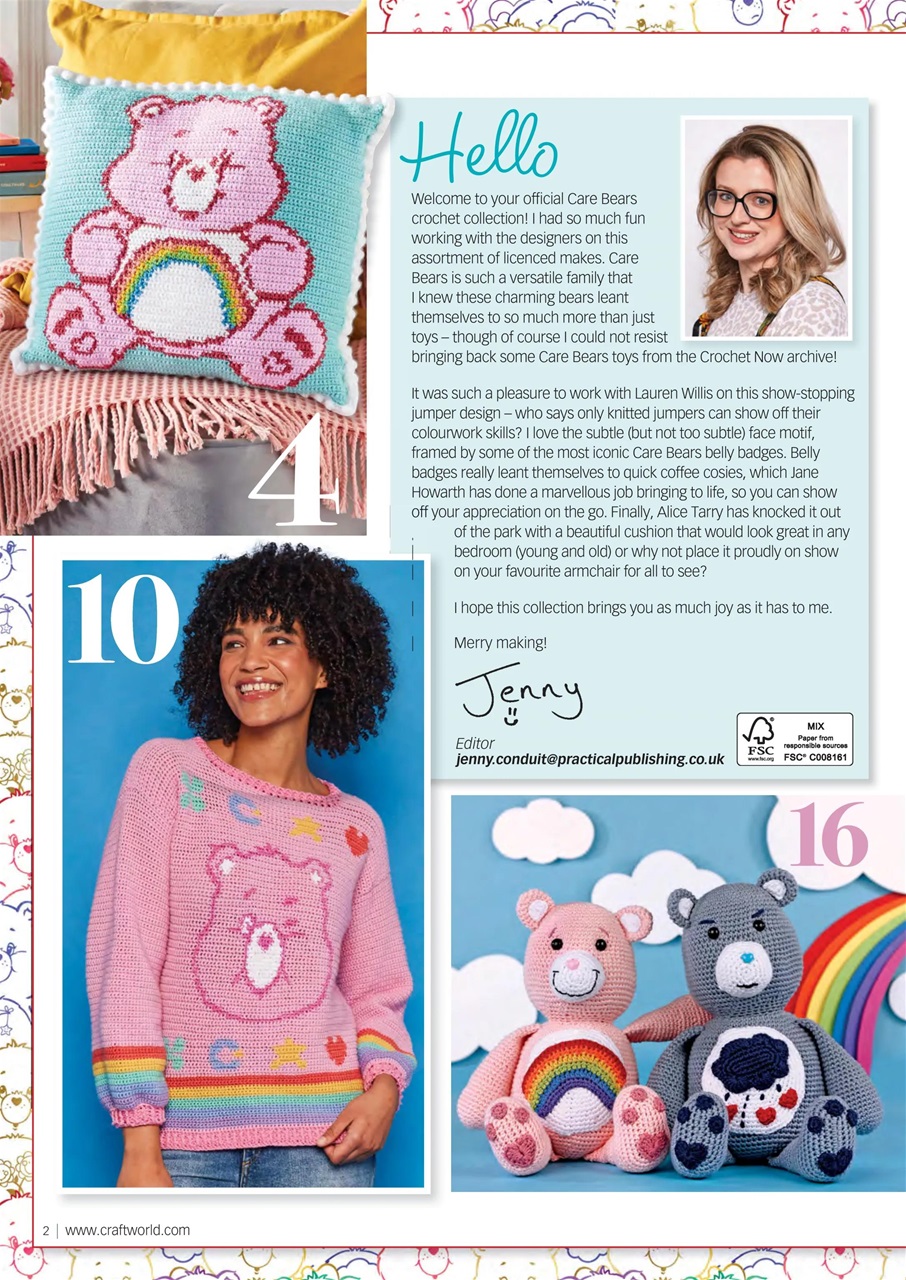 Crochet Now Magazine Preview Pages