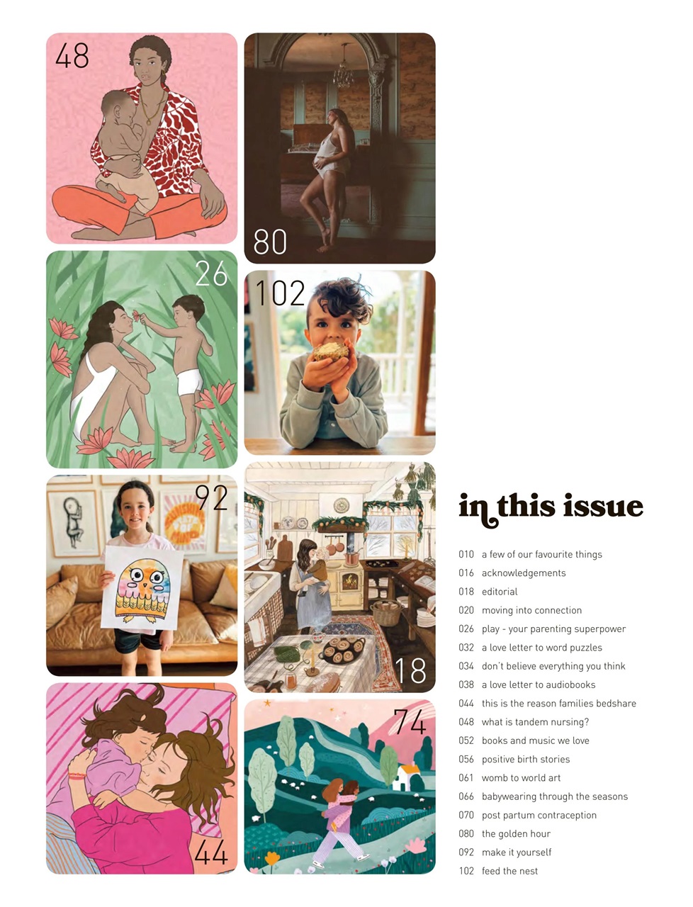 The Natural Parent Magazine Preview Pages