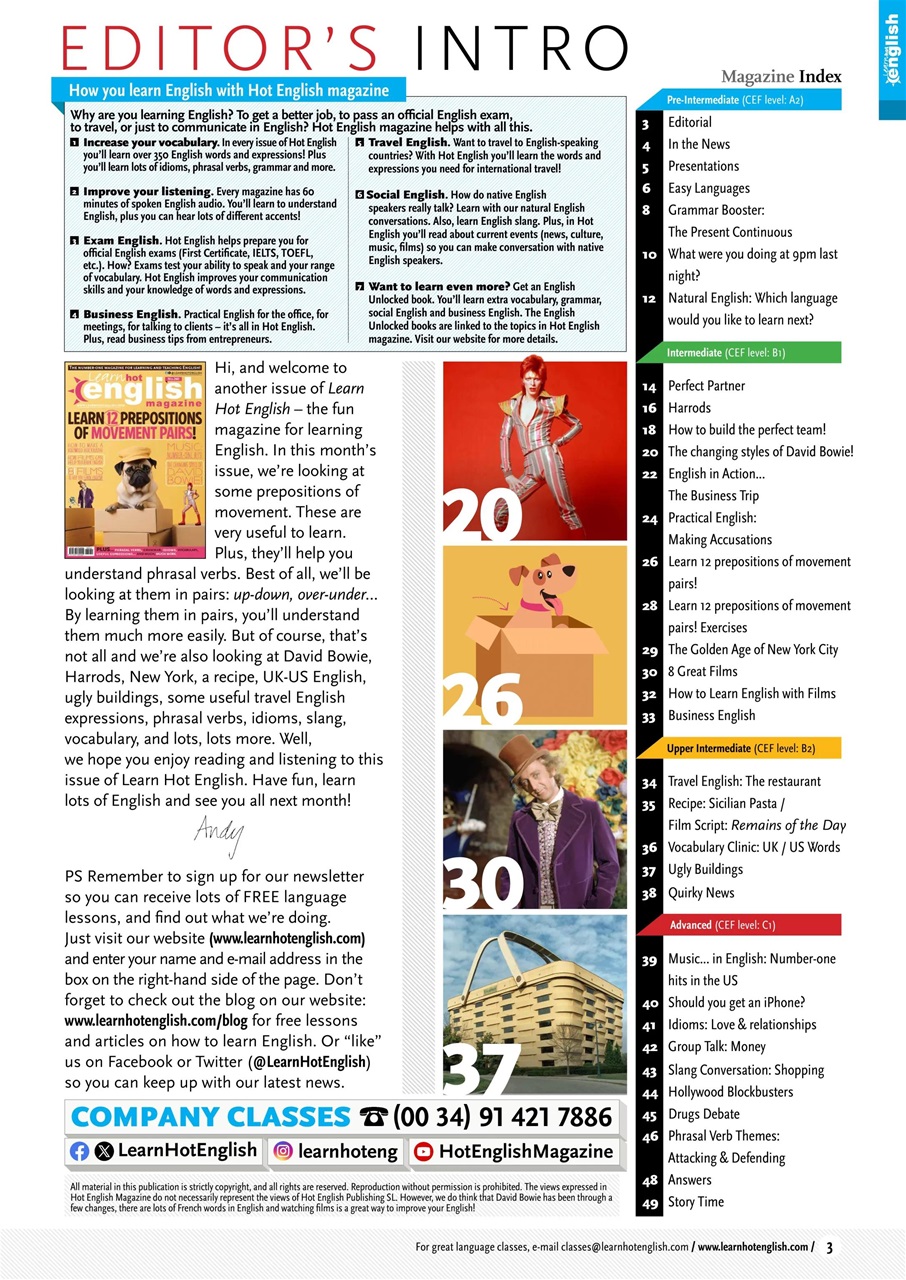 Learn Hot English Preview Pages