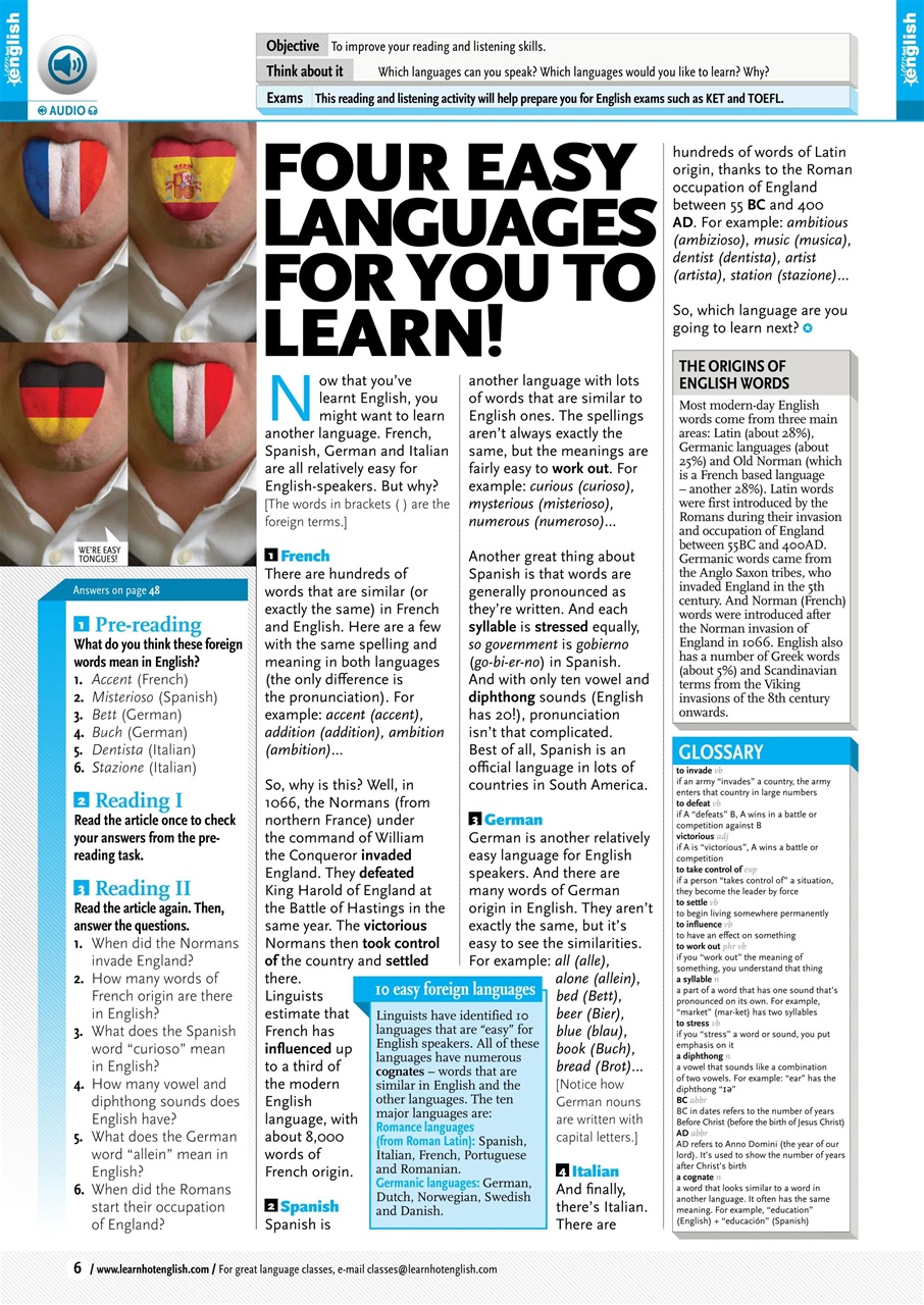 Learn Hot English Preview Pages