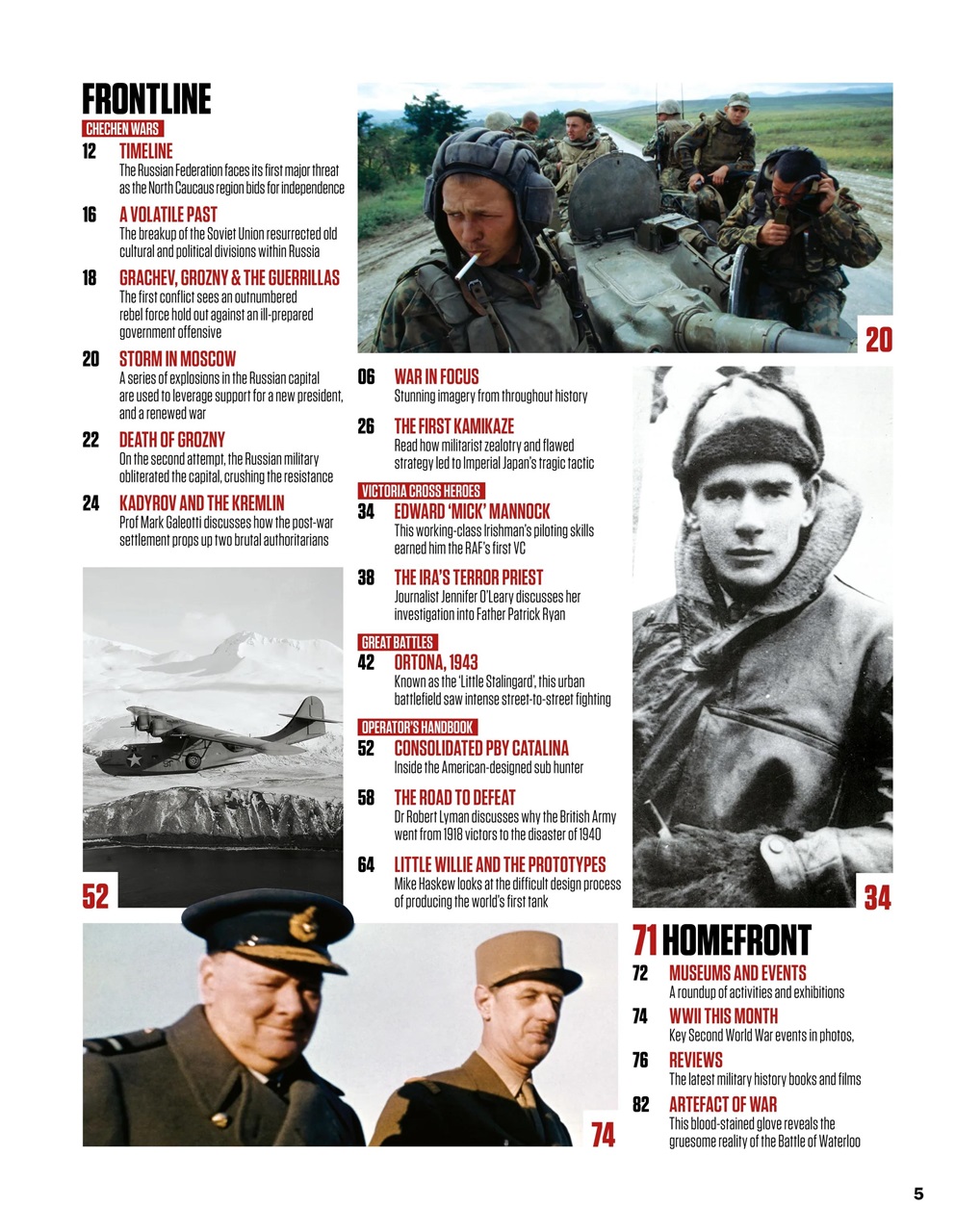 History of War Preview Pages