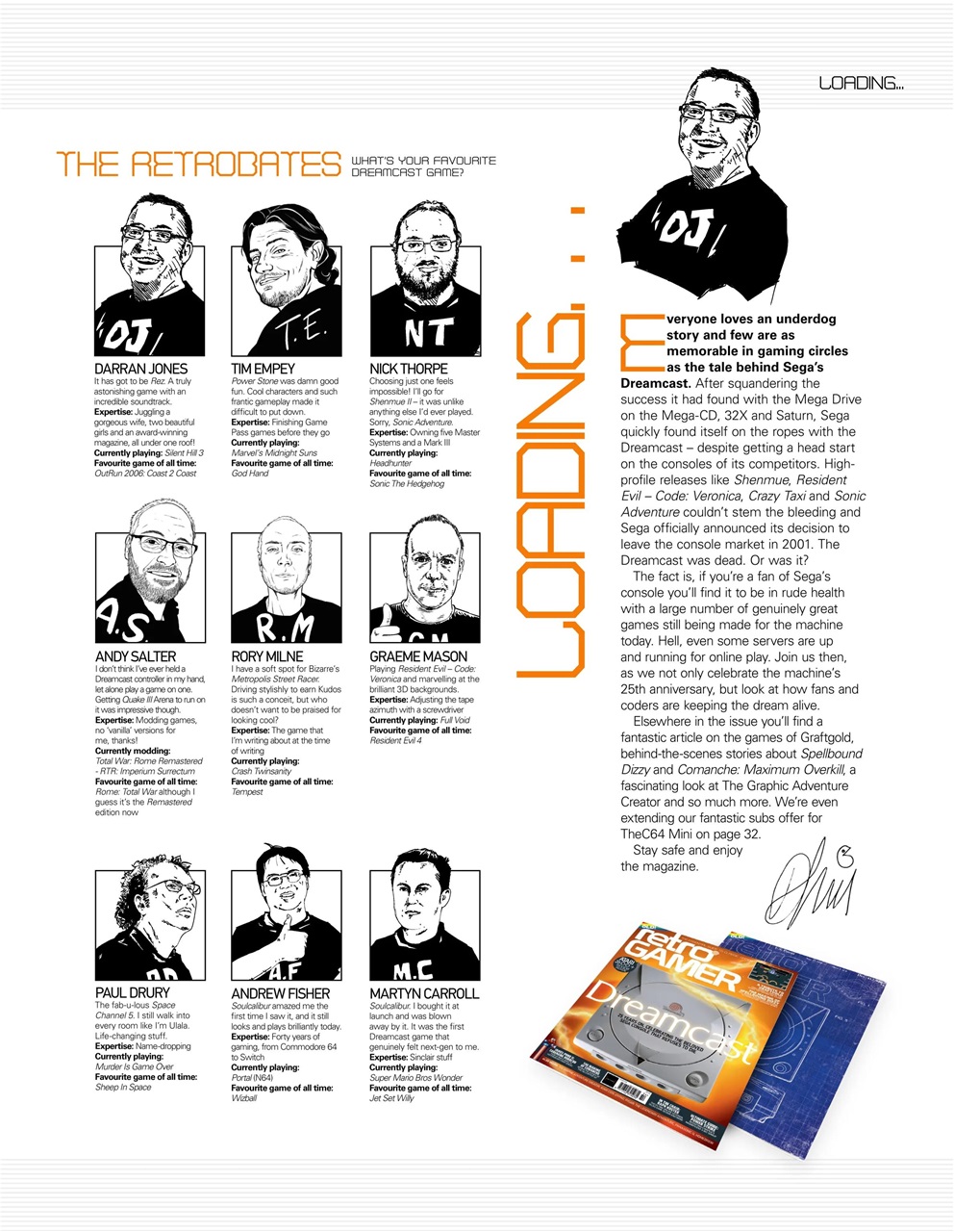 Retro Gamer Preview Pages