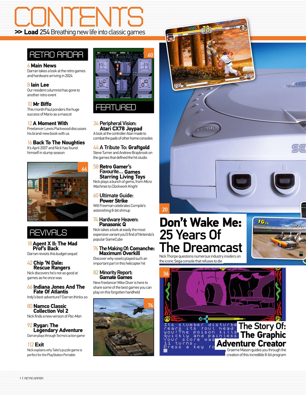 Retro Gamer Preview Pages