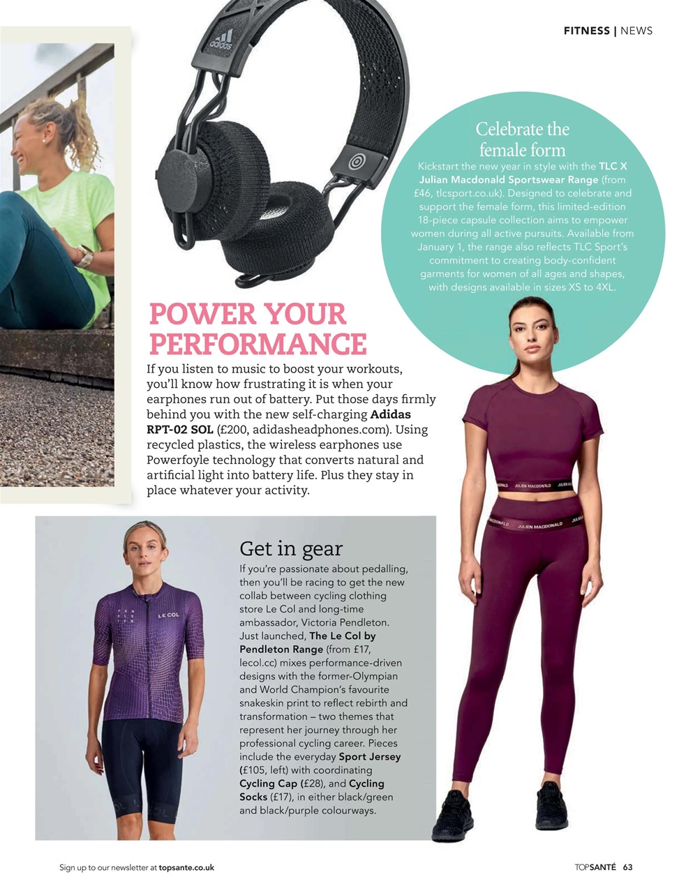 Top Sante Preview Pages