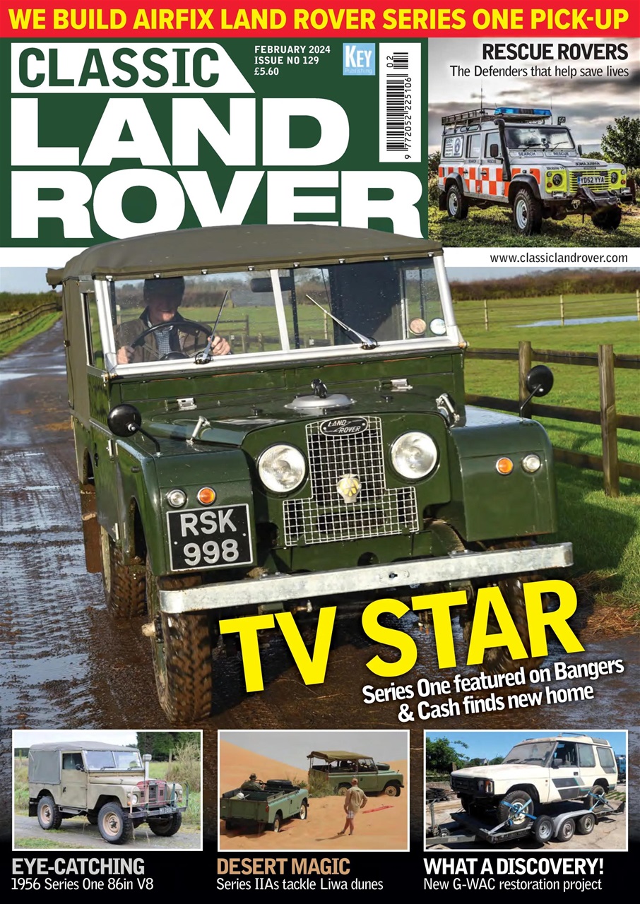 Classic Land Rover Magazine Preview Pages