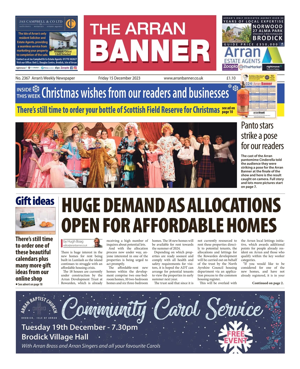 Arran Banner Preview Pages