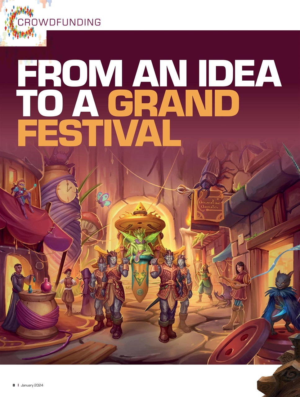 Tabletop Gaming Preview Pages