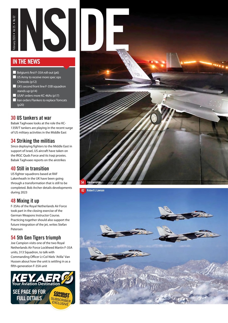 Combat Aircraft Journal Preview Pages