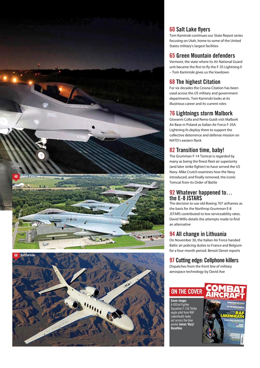 Combat Aircraft Journal Preview Pages