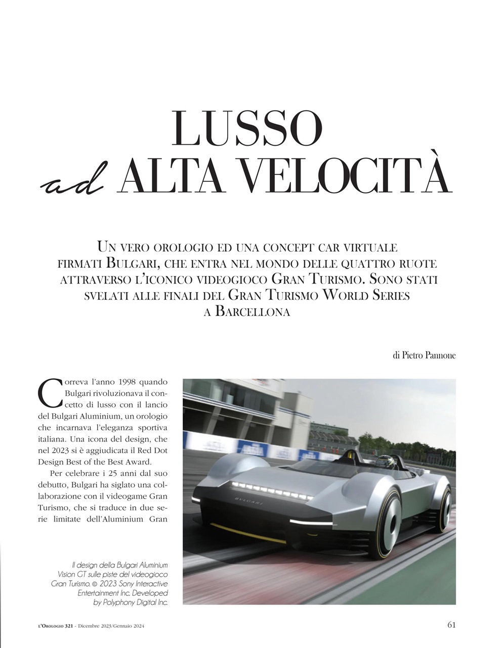L'Orologio Preview Pages
