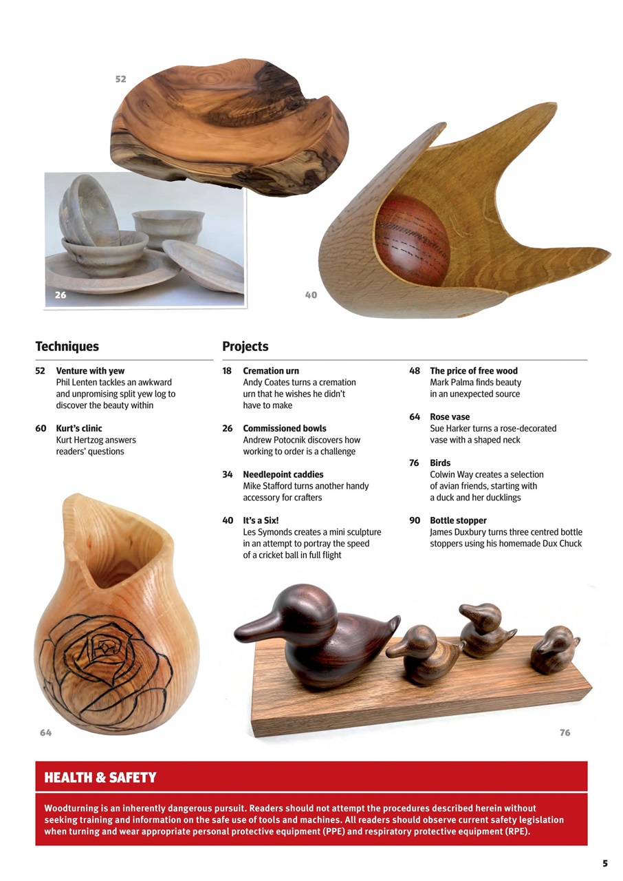 Woodturning Preview Pages