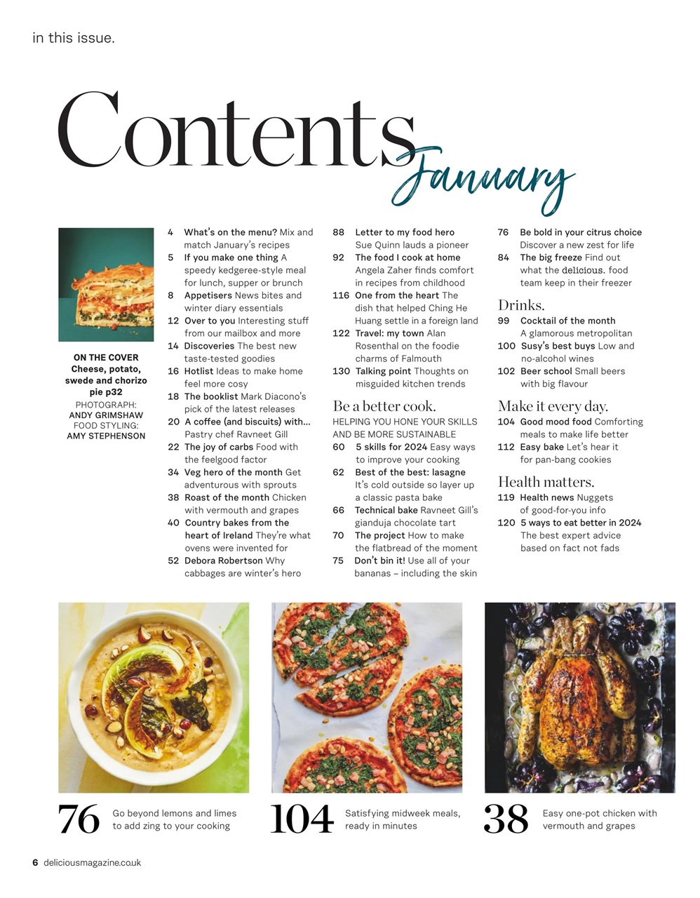 delicious. Magazine Preview Pages