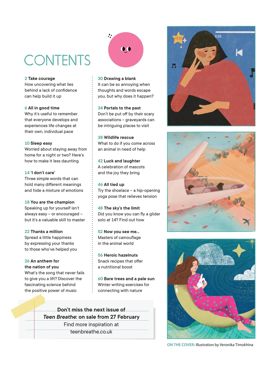 Teen Breathe Preview Pages