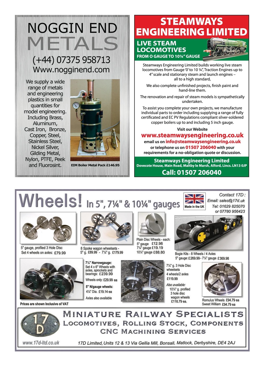 Model Engineer Preview Pages