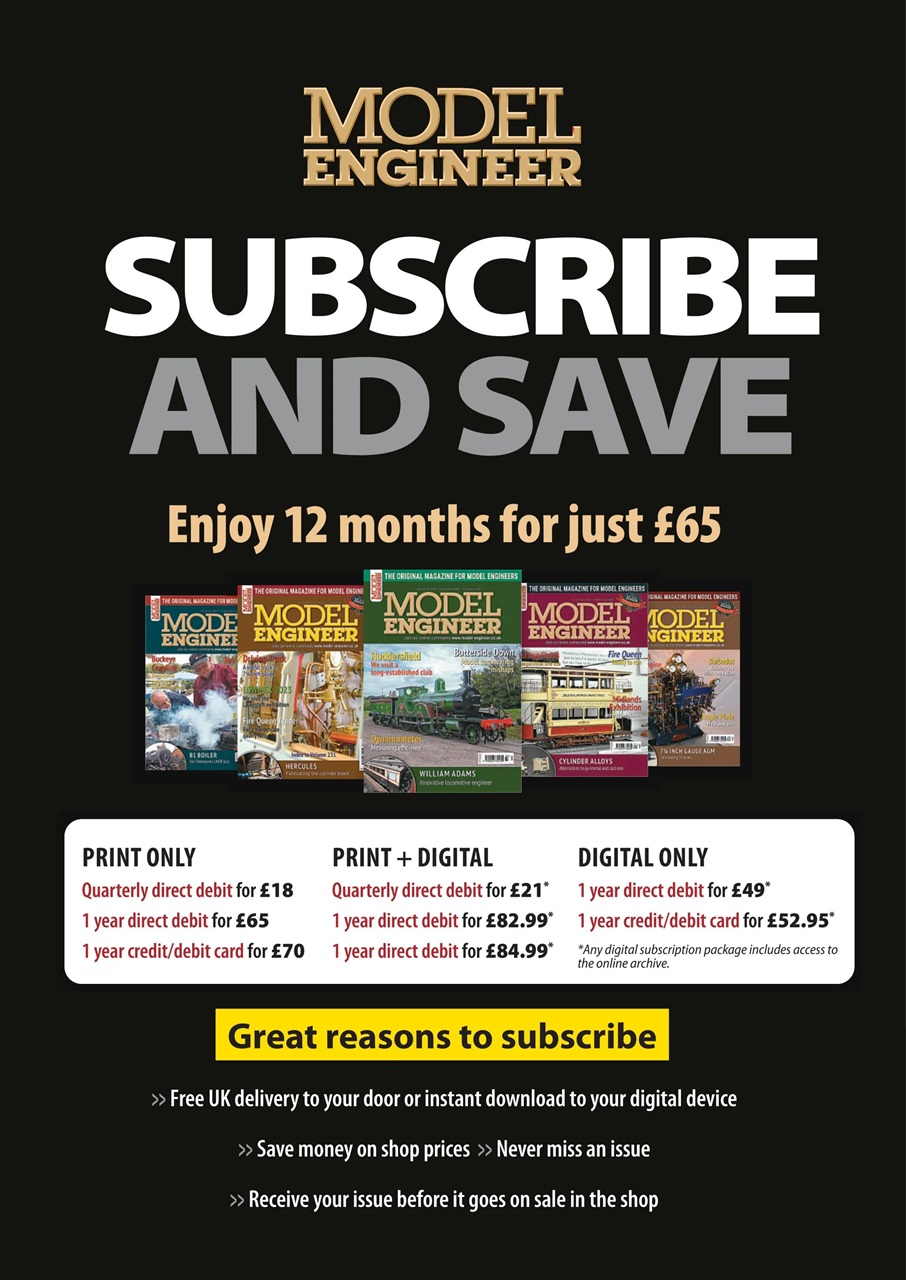 Model Engineer Preview Pages