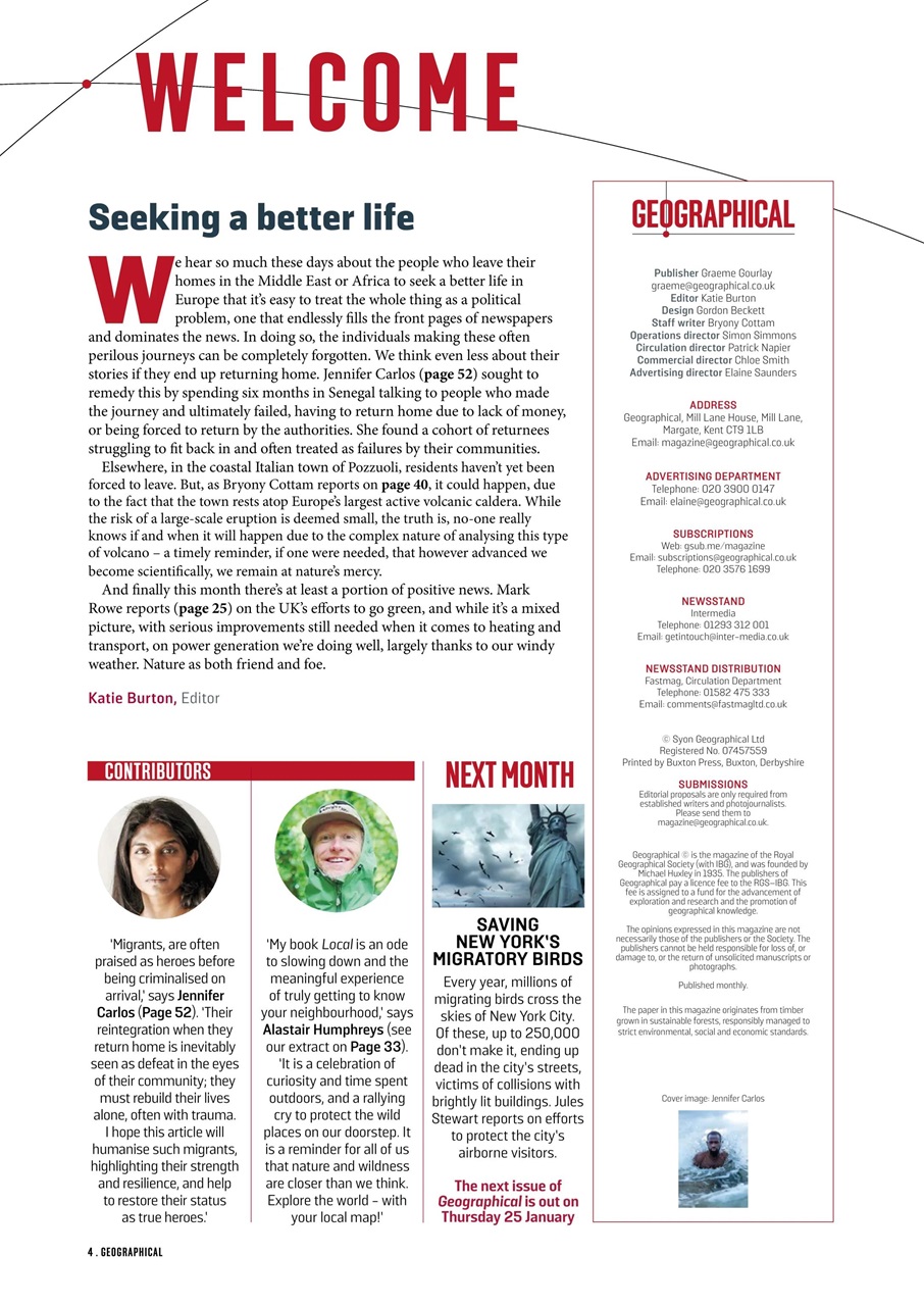 Geographical Preview Pages