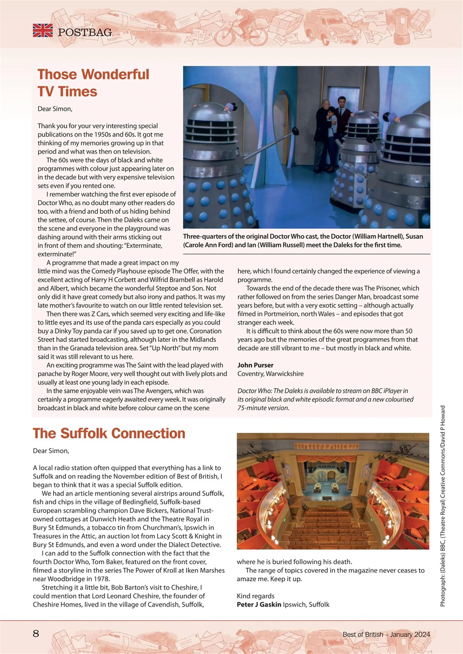 Best of British Preview Pages