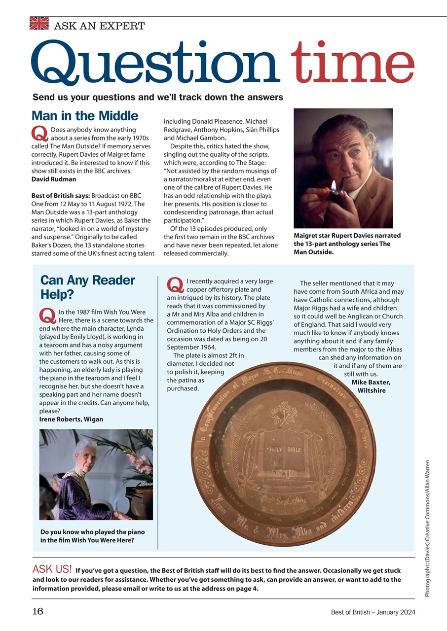 Best of British Preview Pages