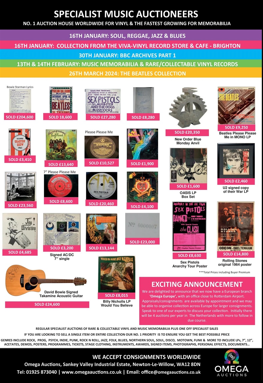 Record Collector Preview Pages