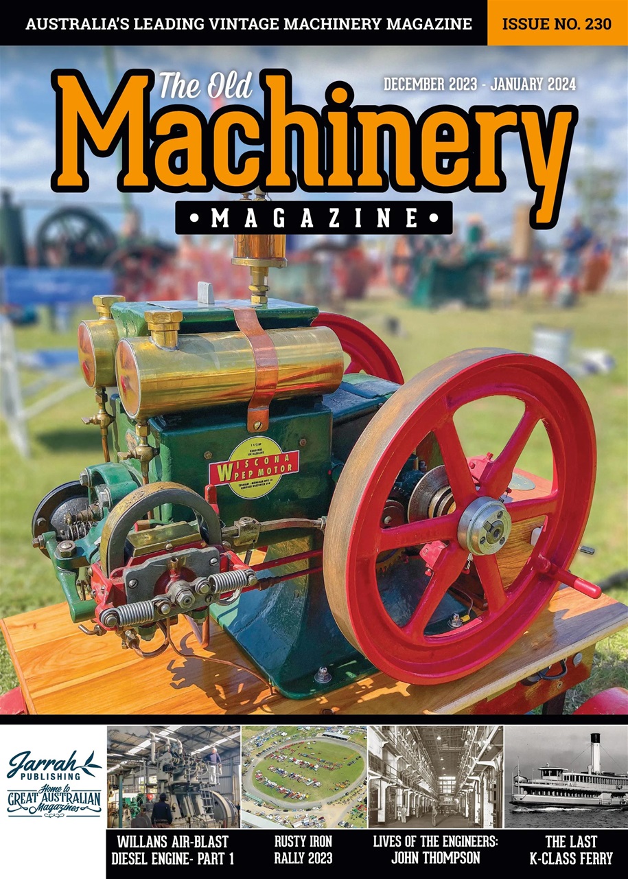 The Old Machinery Magazine Preview Pages
