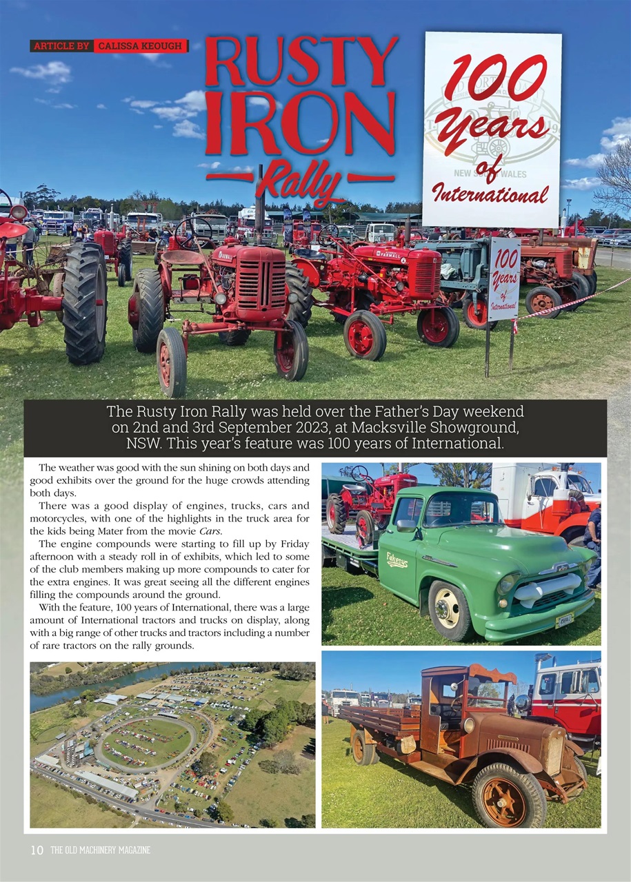 The Old Machinery Magazine Preview Pages