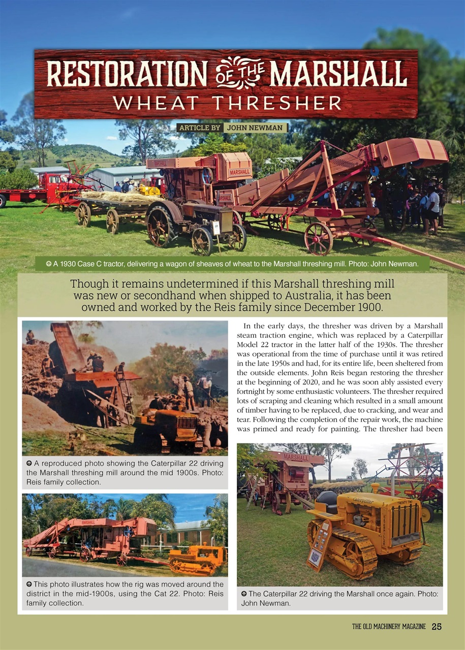 The Old Machinery Magazine Preview Pages