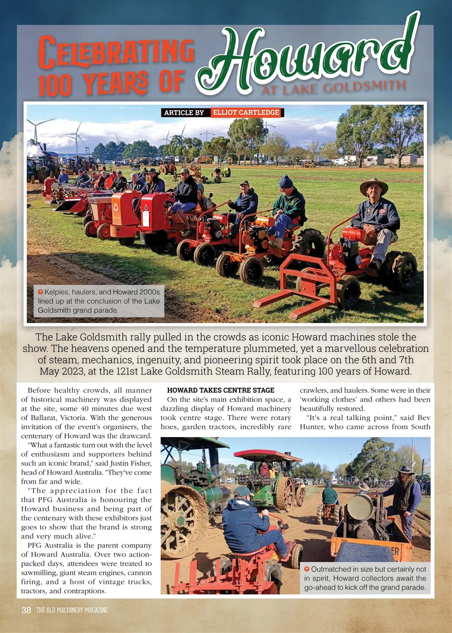 The Old Machinery Magazine Preview Pages