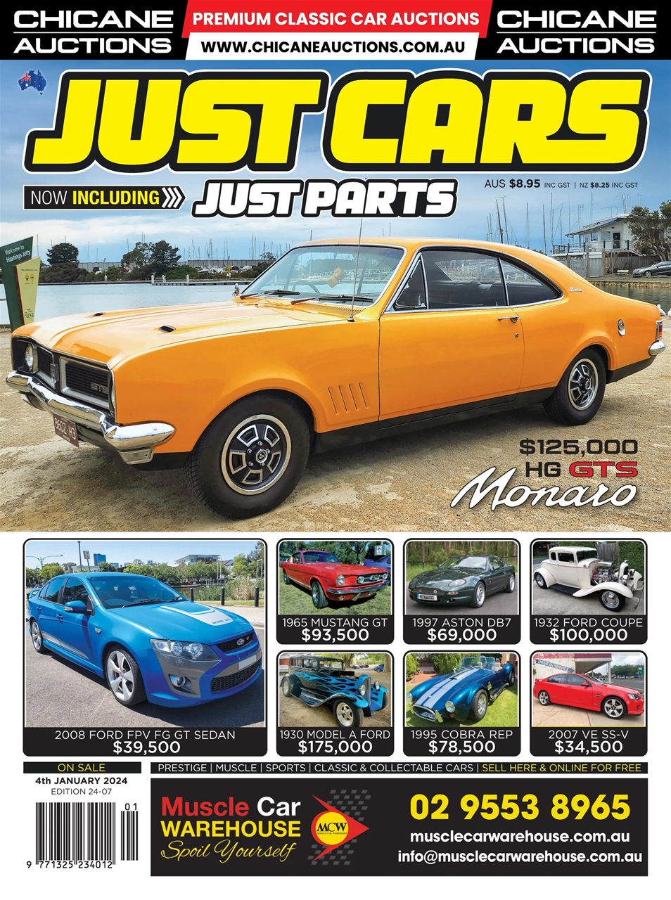 JUST CARS Preview Pages