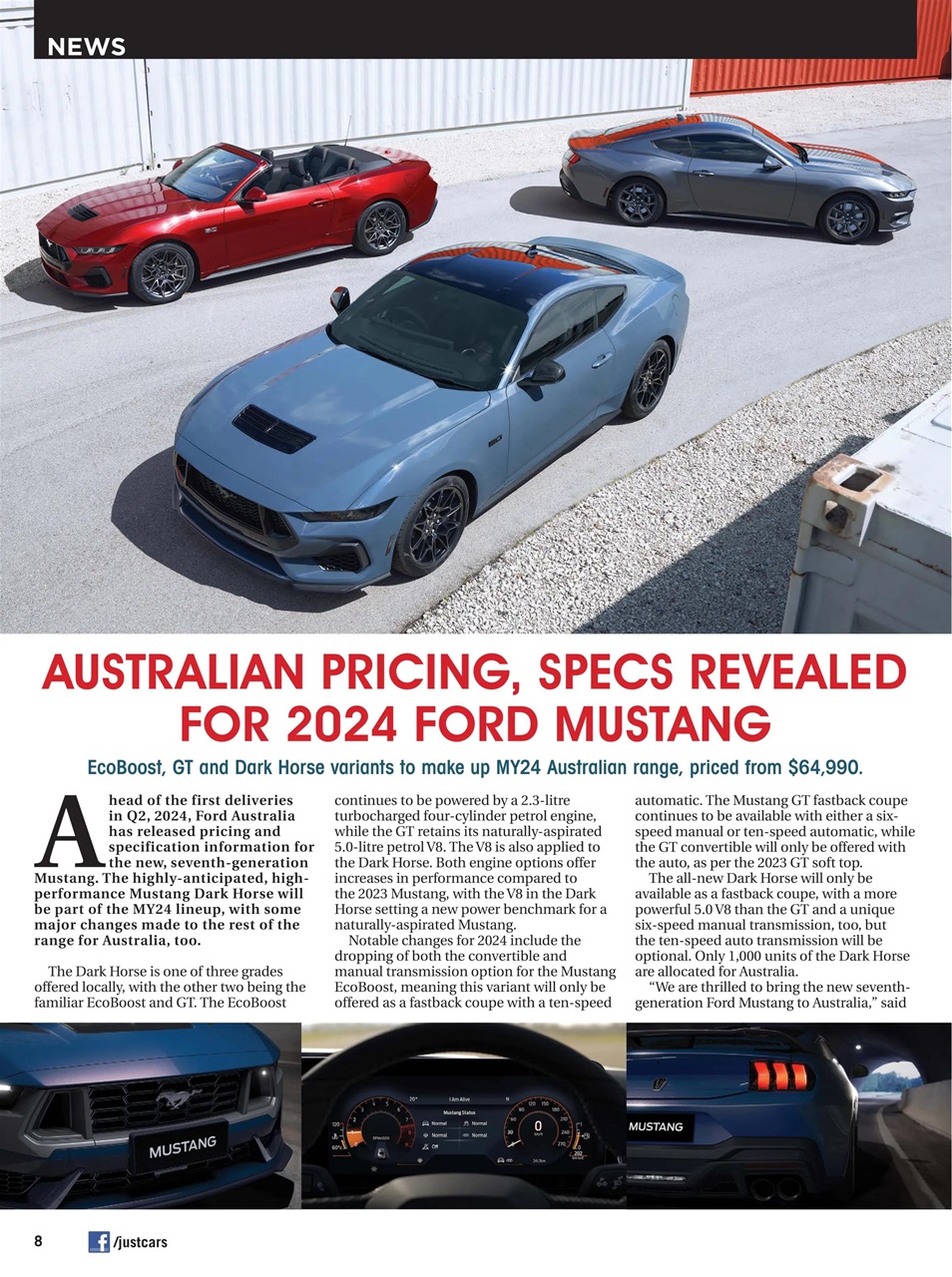 JUST CARS Preview Pages