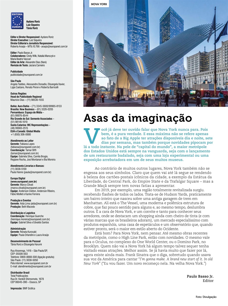 Férias no Brasil e Férias EUA Preview Pages
