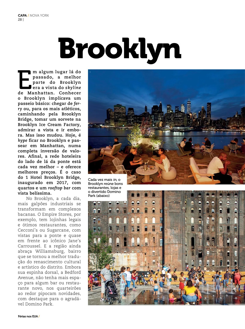 Férias no Brasil e Férias EUA Preview Pages