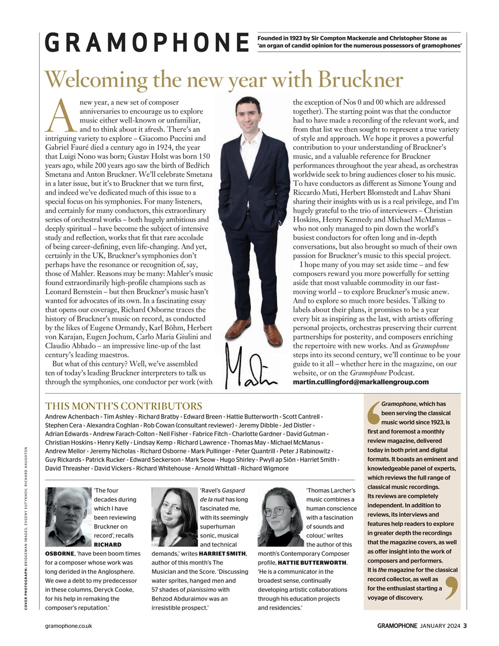 Gramophone Preview Pages