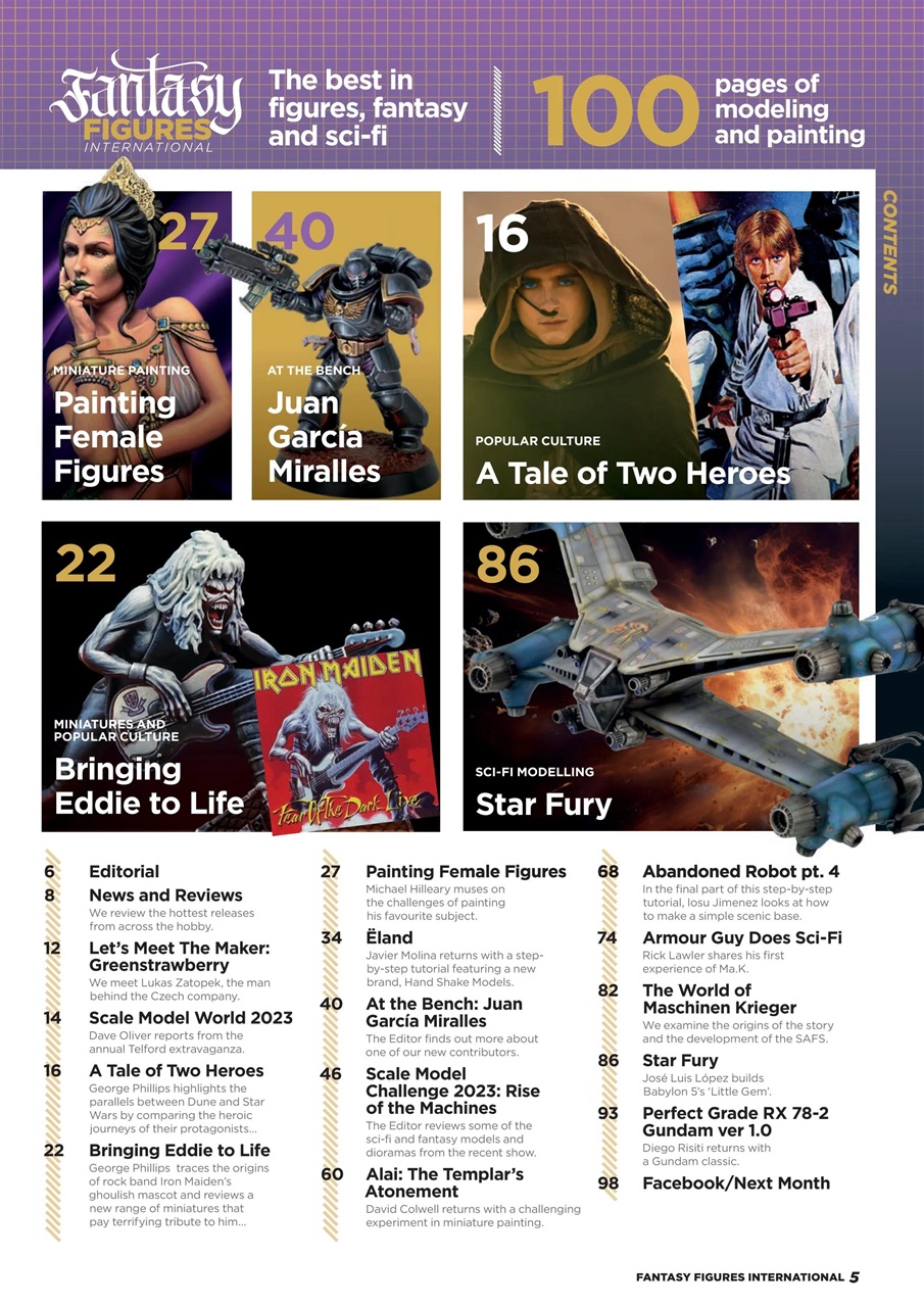 Fantasy Figures International Preview Pages