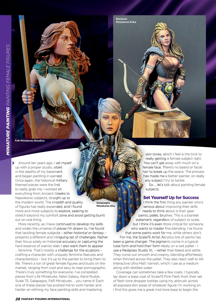Fantasy Figures International Preview Pages