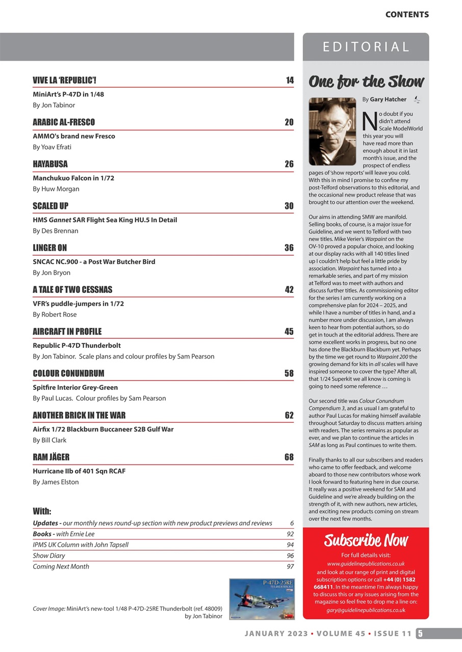 Scale Aircraft Modelling Preview Pages