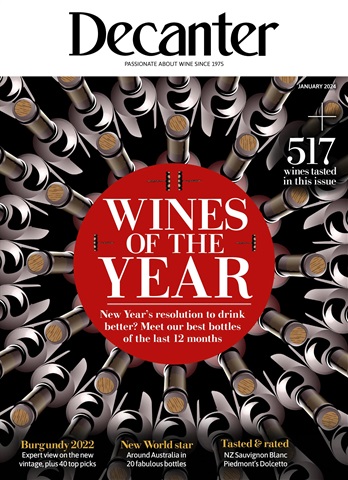 Decanter issue January 2024