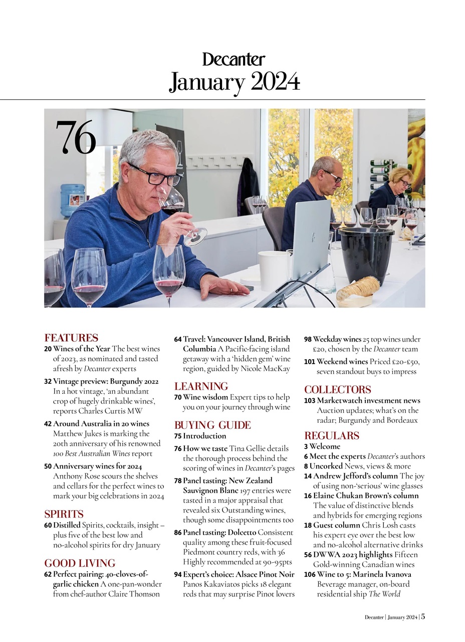 Decanter Preview Pages