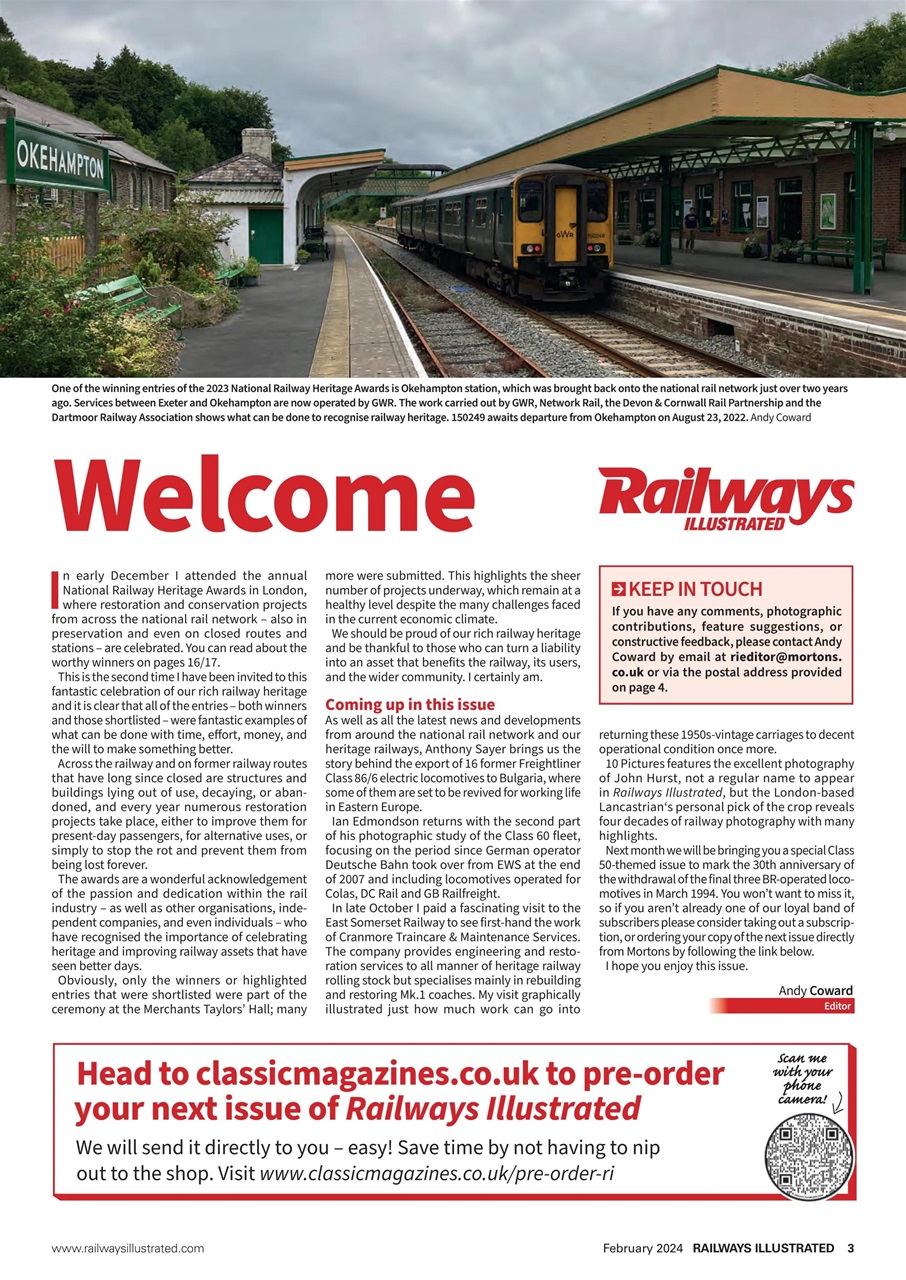 Railways Illustrated Preview Pages