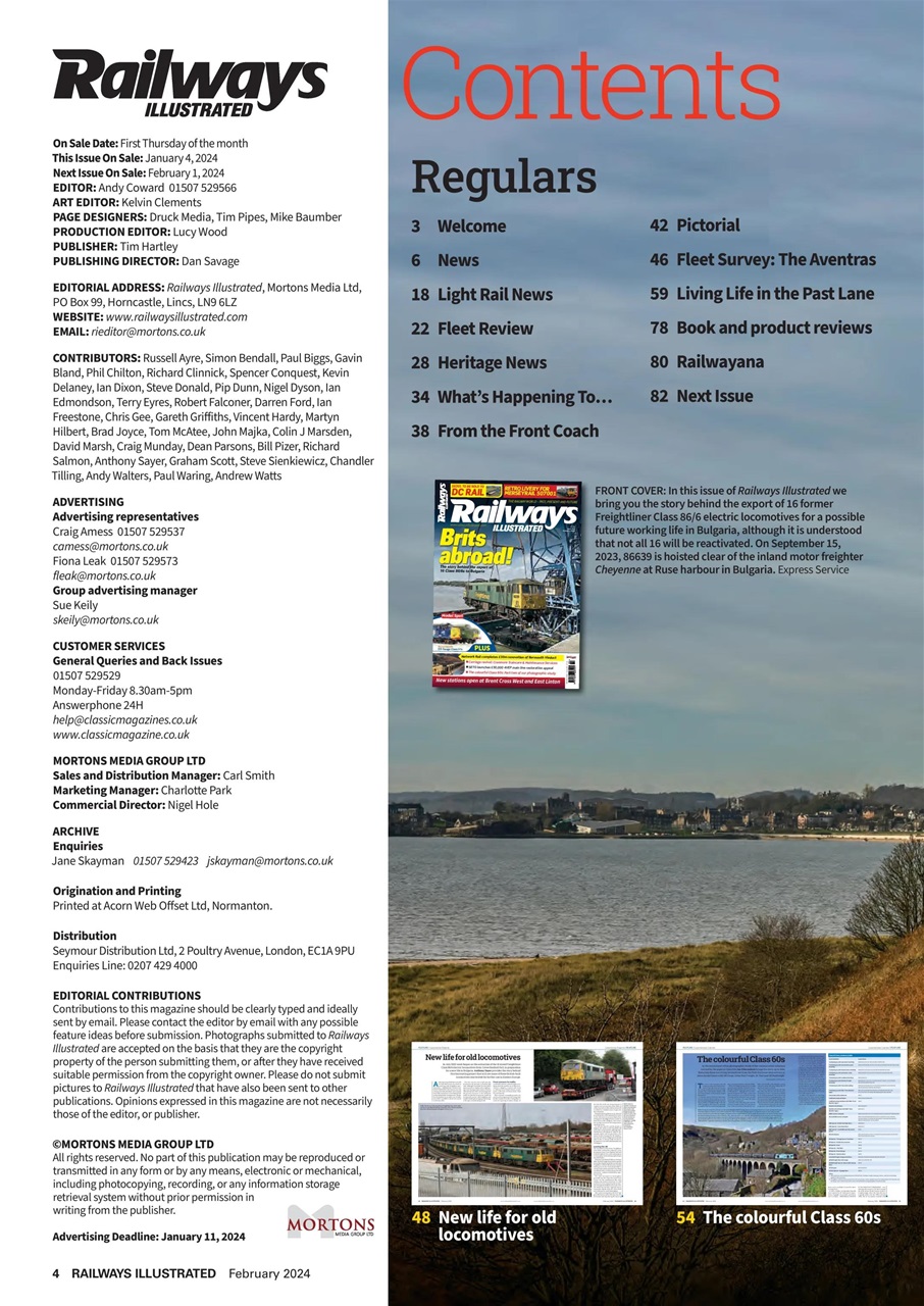 Railways Illustrated Preview Pages