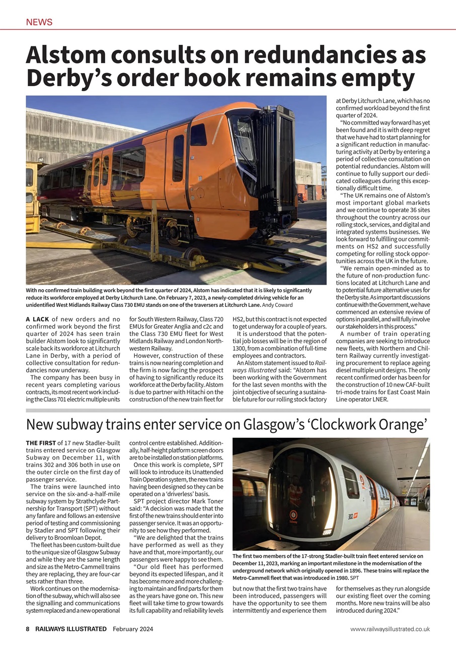 Railways Illustrated Preview Pages