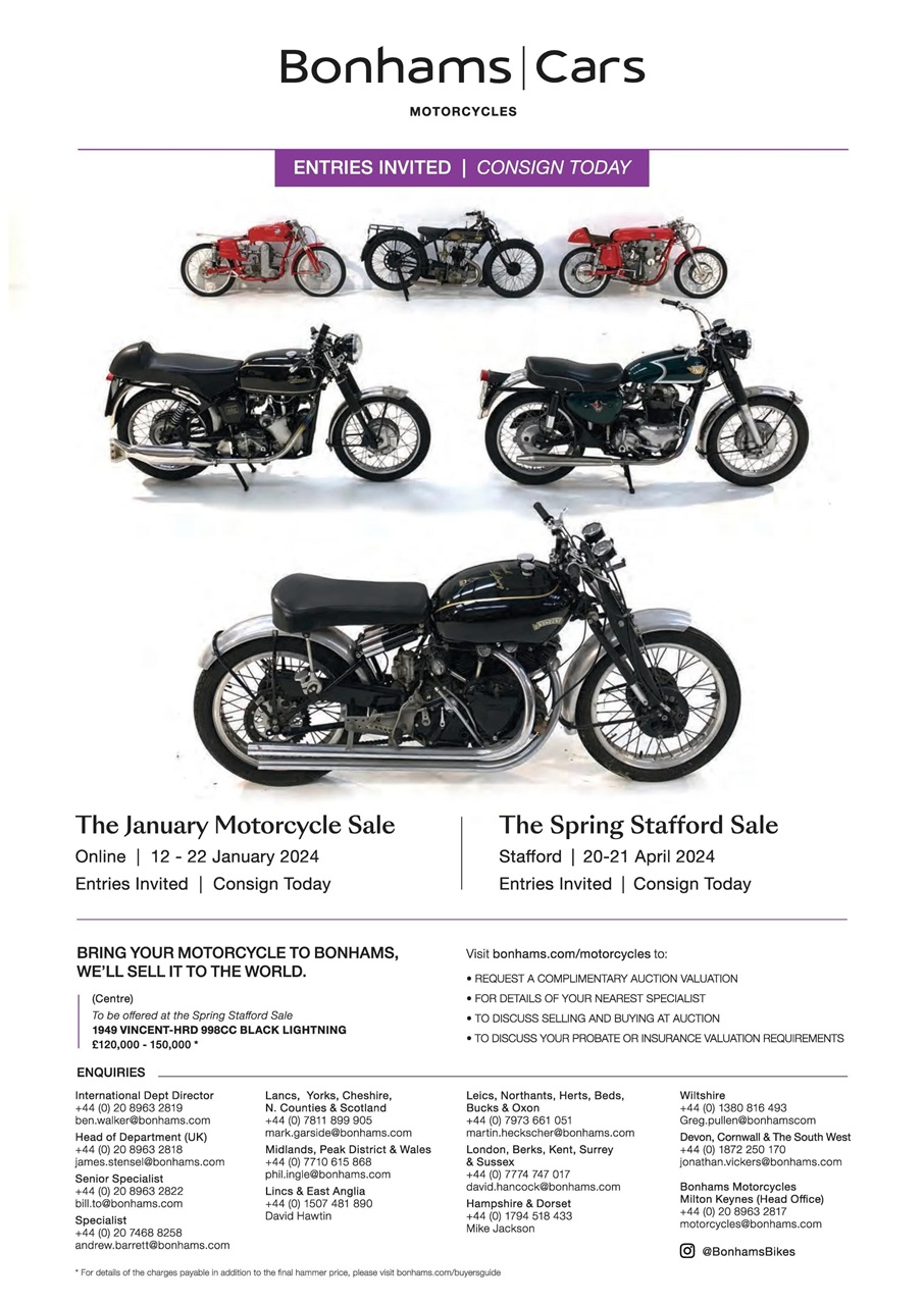 The Classic MotorCycle Preview Pages