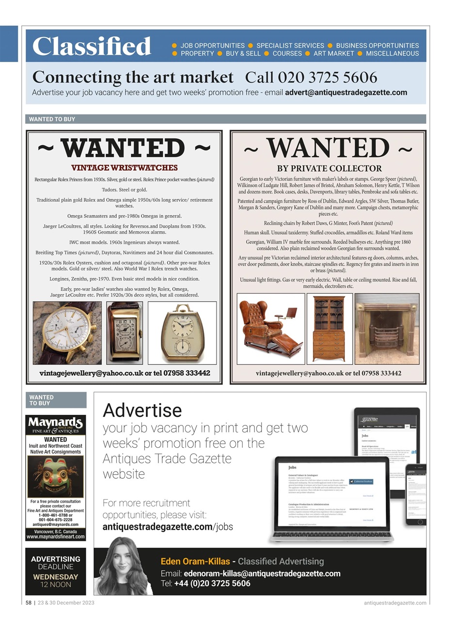Antiques Trade Gazette Preview Pages