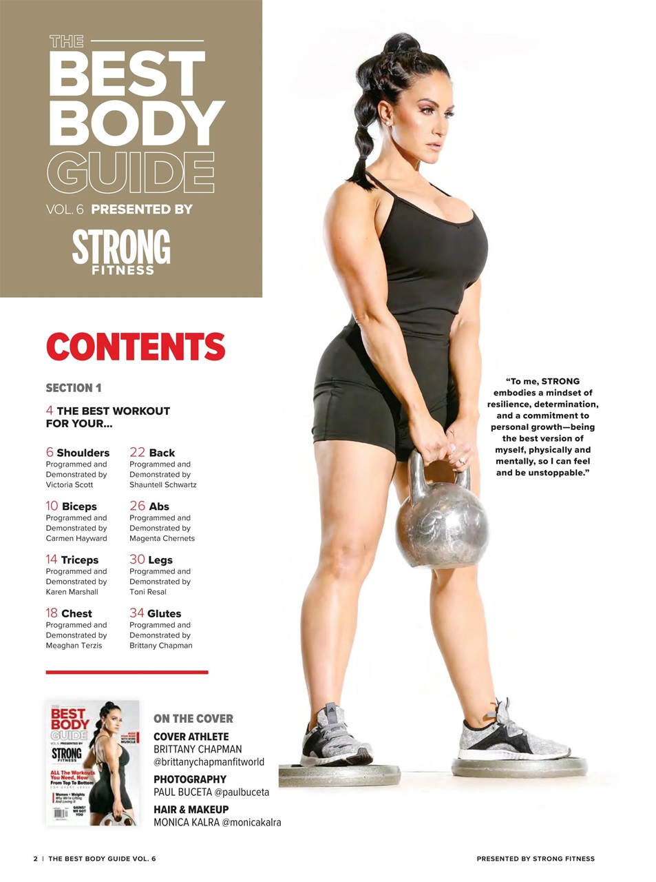 Strong Fitness Preview Pages