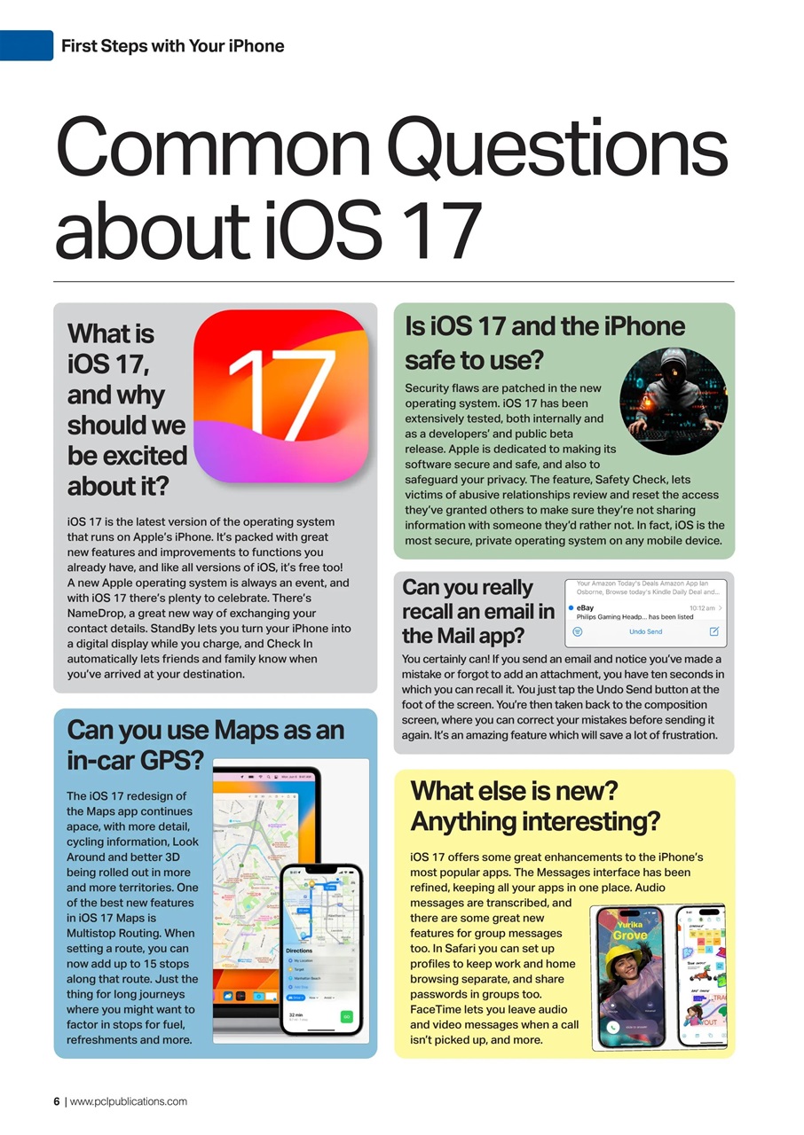 iPhone The Complete Manual Preview Pages