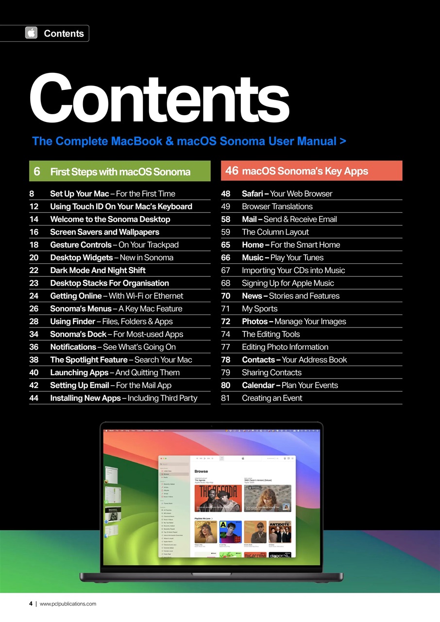 MacBook & macOS The Complete Manual Preview Pages