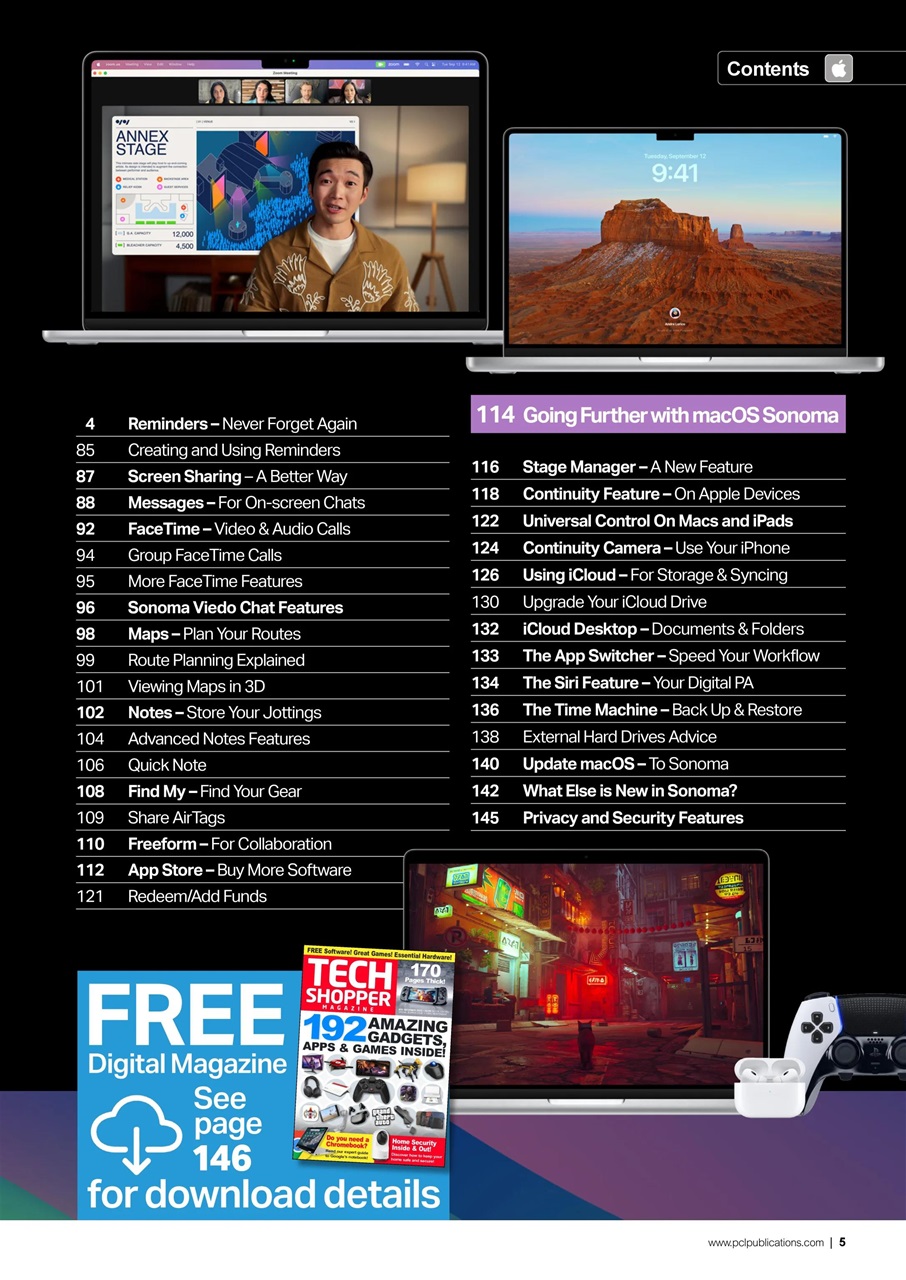 MacBook & macOS The Complete Manual Preview Pages